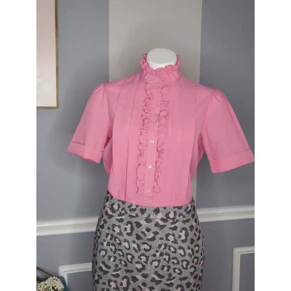 70s Button Up, Vintage Button Up Blouse - Picture 3 of 8